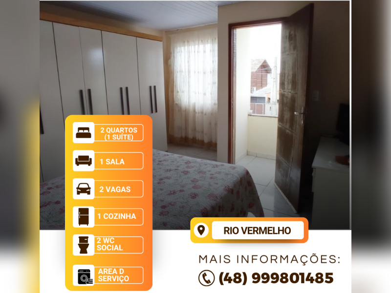 Casa à venda São João do Rio Vermelho com 80m² e 2 quartos por R$ 170.000 - instagram-post-anuncio-de-casa-simples-branco-e-laranja.png