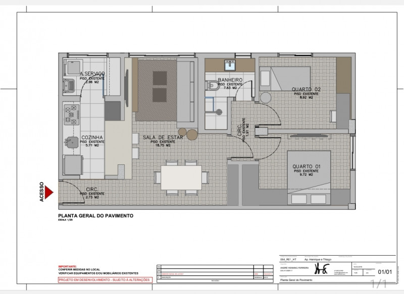 imóvel com 68m² - Centro - Curitiba