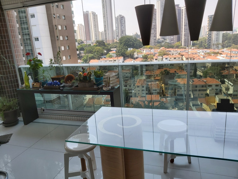 Apartamento à venda Vila Regente Feijó com 184m² e 3 quartos por R$ 2.250.000 - 1298344854-varanda-vista.jpg