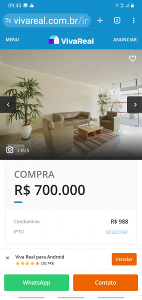 Apartamento à venda Alto da Mooca com 110m² e 3 quartos por R$ 70.000.000 - 635485257-screenshot-20231122-094314-chrome.jpg