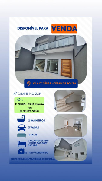 Casa à venda Villa Di Cesar com 167m² e 3 quartos por R$ 840.000 - 940482024-inbound977005524533445736.jpg