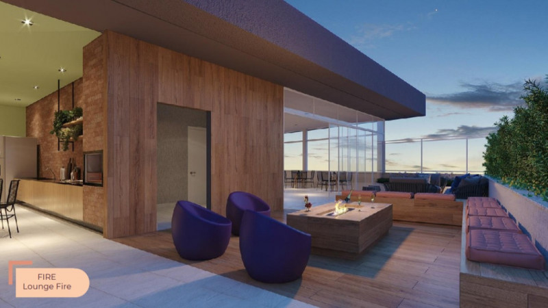 Apartamento à venda Nova Suíssa com 58m² e 2 quartos por R$ 575.000 - 1155830112-lounge-fire.jpeg