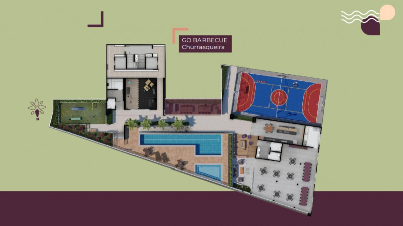 Apartamento à venda Nova Suíssa com 58m² e 2 quartos por R$ 575.000 - 67141072-area-churrasqueira.jpeg