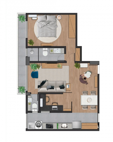 imóvel com 63m² - Botafogo - Rio de Janeiro