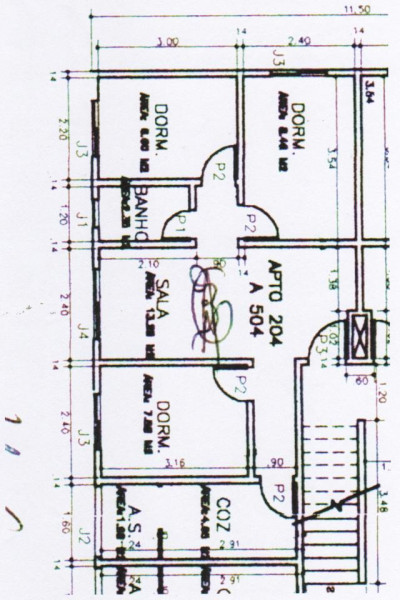 Apartamento à venda Paraisópolis com 55m² e 3 quartos por R$ 260.000 - 1494355476-planta-shakespeare-b-apto-504-bl-04.jpg
