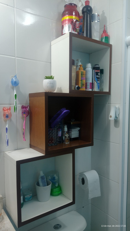 Apartamento à venda Jardim São Francisco (Zona Leste) com 45m² e 2 quartos por R$ 256.000 - 1522743967-banheiro-05.jpg