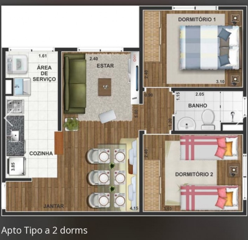 Apartamento à venda Liberdade com 44m² e 2 quartos por R$ 320.000 - 184638189-planta.jpeg