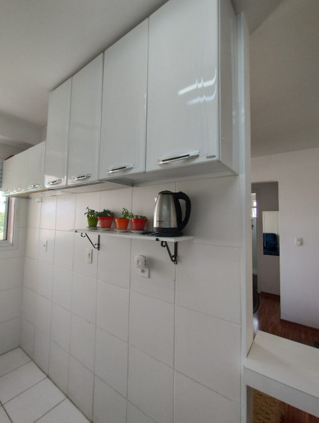 Apartamento à venda Liberdade com 44m² e 2 quartos por R$ 320.000 - 433779609-cozinha-parede-contraria.jpeg