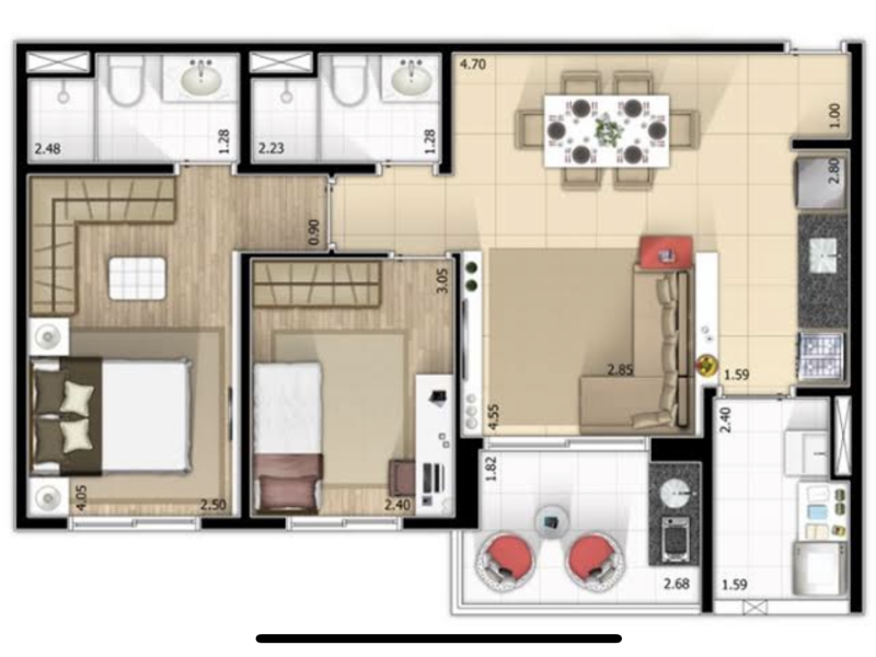 Apartamento à venda Alto da Lapa com 62m² e 2 quartos por R$ 800.000 - 4ffb1a4a-b55b-4740-859c-f74ee0262fe3.png
