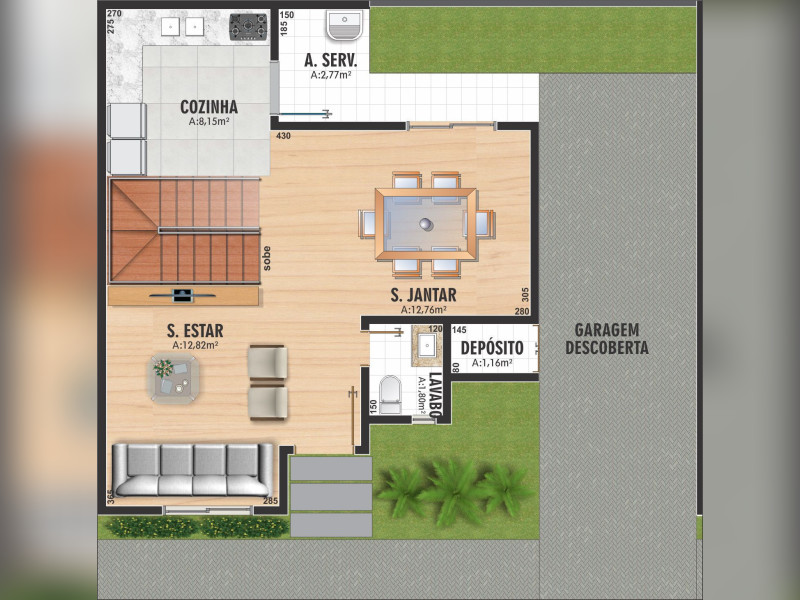 Casa de condomínio à venda Uberaba com 116m² e 3 quartos por R$ 550.000 - whatsapp-image-2024-02-21-at-165848-1.jpeg