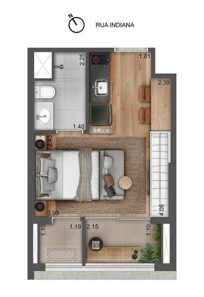 Studio à venda Cidade Monções com 26m² e 1 quarto por R$ 400.000 - 590299466-403742824-24275180345430122-7252025544347267862-n.jpg