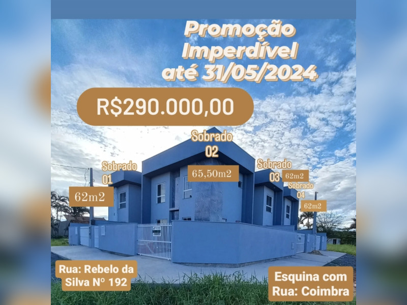 Casa à venda Quinta dos Acorianos com 65m² e 2 quartos por R$ 290.000 - img-20240526-190547-862.jpg