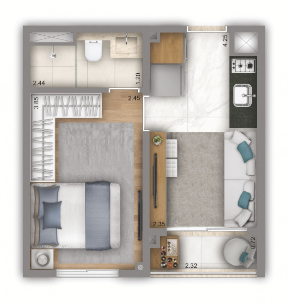 imóvel com 27m² - Vila São José (Ipiranga) - São Paulo