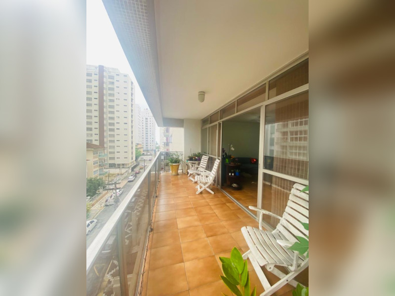 Apartamento à venda Centro com 142m² e 4 quartos por R$ 570.000 - varanda.jpg