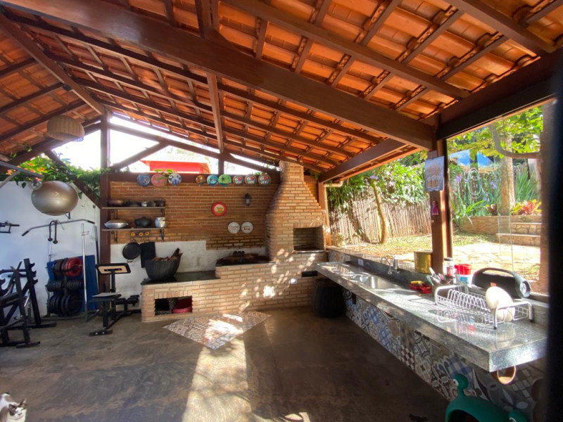 Casa de condomínio à venda Casa Branca com 230m² e 3 quartos por R$ 1.300.000 - espaco-gourmet-fogao-a-lenha-2.jpg