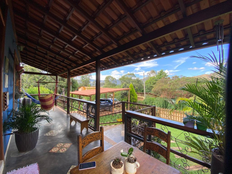 Casa de condomínio à venda Casa Branca com 230m² e 3 quartos por R$ 1.300.000 - varanda-frontal-1.jpg