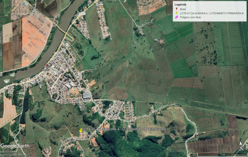 Terreno à venda Centro com 255m² e 1 quarto por R$ 120.000 - 585988393-terreno.jpg