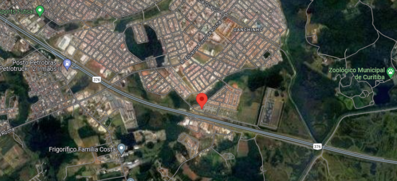 Apartamento à venda Ganchinho com 45m² e 2 quartos por R$ 130.000 - 985196911-visao-aerea.png