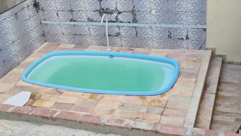 Casa de condomínio à venda Vargem Pequena com 165m² e 3 quartos por R$ 560.000 - 854439395-piscina.jpeg