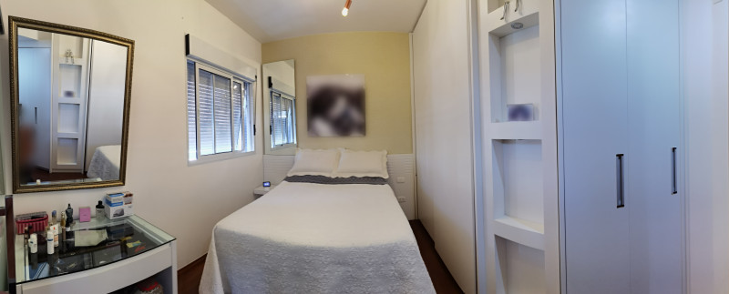 Apartamento à venda Vila Mariana com 61m² e 1 quarto por R$ 680.000 - 6313752-pano-quarto.jpg