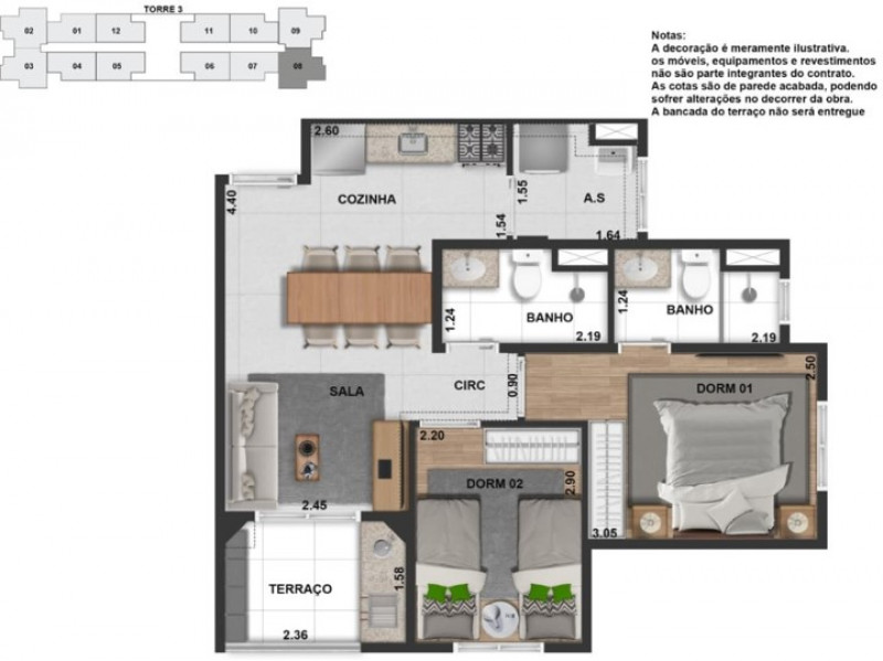 Apartamento à venda Usina Piratininga com 49m² e 2 quartos por R$ 80.000 - 607252728-img-3112.jpeg