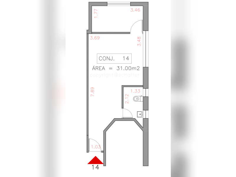 Comercial à venda Aclimação com 33m² e 1 quarto por R$ 280.000 - img-9972.jpeg