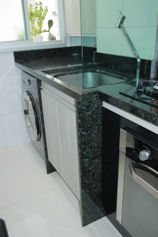 Apartamento à venda Gama Leste com 66m² e 2 quartos por R$ 407.000 - 355214033-cozinha-area-de-servico.JPG