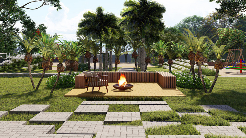 Terreno à venda Jardim Flamboyant com 200m² e 1 quarto por R$ 230.000 - 123796532-fogo-de-chao.jpeg