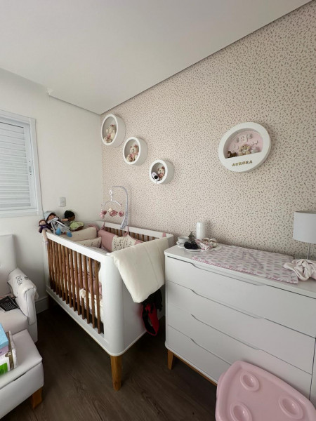 Apartamento à venda Campestre com 60m² e 2 quartos por R$ 590.000 - 17576966-quarto-infantil-isis-thiago.jpg