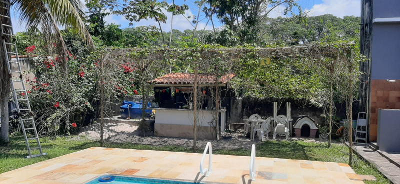 Casa de condomínio à venda Centro com 1200m² e 6 quartos por R$ 690.000 - 957347846-churrasqueira-area-externa.jpeg