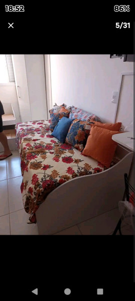 Kitnet para alugar Centro com 28m² e 1 quarto por R$ 85.000 - 1411872796-1bicama.jpg