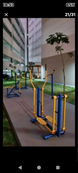 Kitnet para alugar Centro com 28m² e 1 quarto por R$ 85.000 - 685867059-academia-externa.JPG