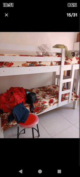 Kitnet para alugar Centro com 28m² e 1 quarto por R$ 85.000 - 840309174-1beliche.jpg