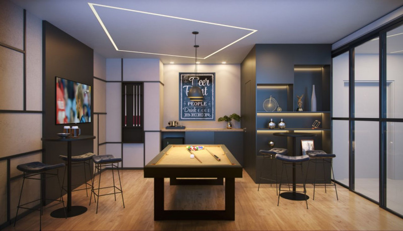 Apartamento à venda Veleiros com 38m² e 2 quartos por R$ 300.000 - 1932121804-sport-bar.jpg