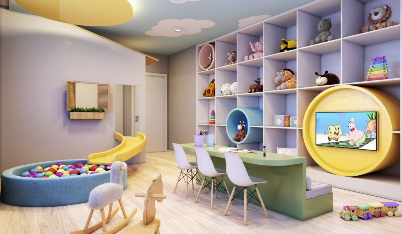 Apartamento à venda Veleiros com 38m² e 2 quartos por R$ 300.000 - 283981423-playground.jpg