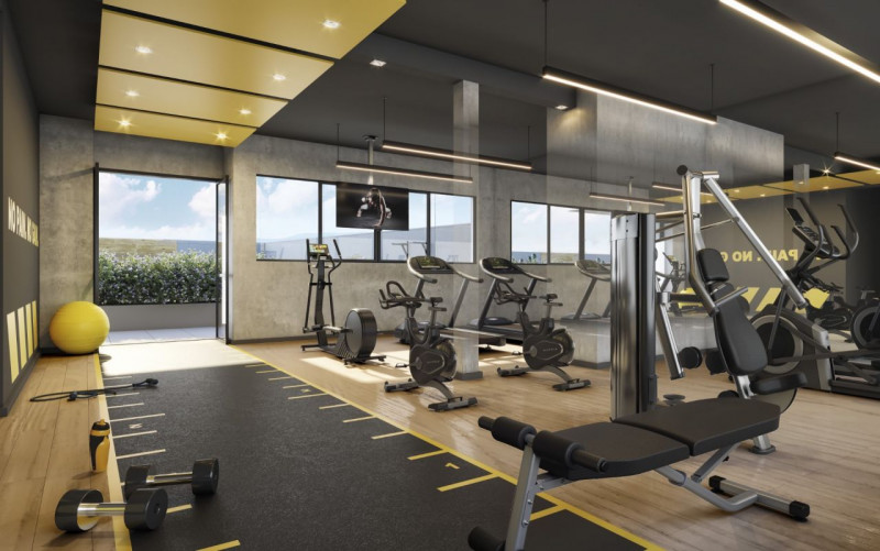 Apartamento à venda Veleiros com 38m² e 2 quartos por R$ 300.000 - 524895815-area-fitness.jpg