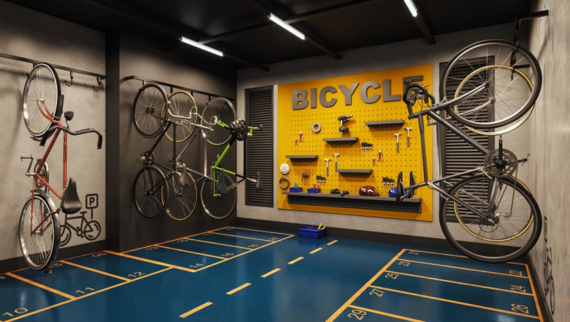 Apartamento à venda Veleiros com 38m² e 2 quartos por R$ 300.000 - 817046654-bicicletario-e-oficina.jpg