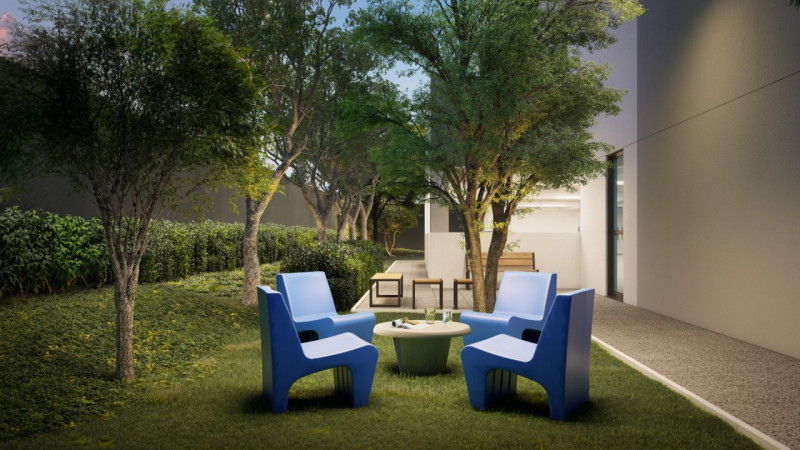 Apartamento à venda Veleiros com 38m² e 2 quartos por R$ 300.000 - 822293696-area-verde.jpg