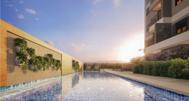 Apartamento à venda Veleiros com 38m² e 2 quartos por R$ 300.000 - 866352247-piscina.jpg