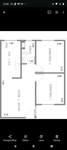 Apartamento à venda Recanto Vista Alegre  com 43m² e 2 quartos por R$ 230.000 - 1285301065-screenshot-20240219-125651.png