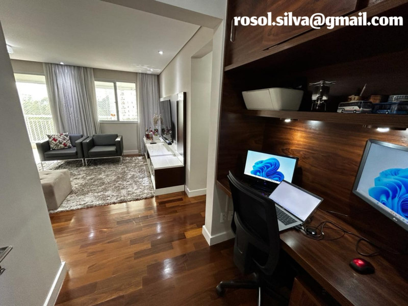 Apartamento à venda Vila Andrade com 95m² e 2 quartos por R$ 900.000 - 1421730499-escritorio02.jpeg