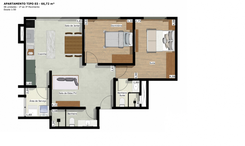 Apartamento à venda Jardim Aruan com 66m² e 2 quartos por R$ 539.000 - 1447729554-planta-apto-2-dormitorios.png