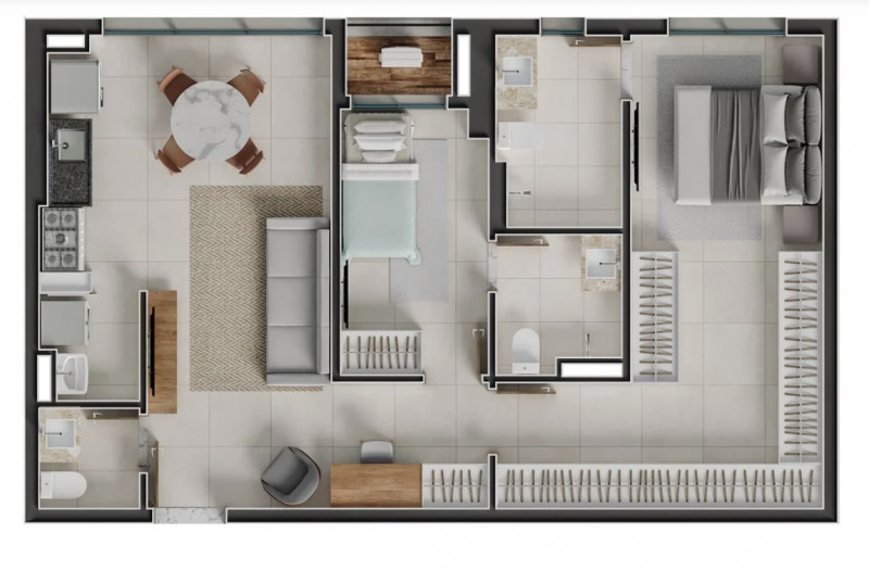 Apartamento à venda Setor Bueno com 74m² e 2 quartos por R$ 166.036 - 994593696-img-8925.jpeg