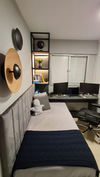 Apartamento à venda Vila Olímpia com 62m² e 2 quartos por R$ 975.000 - 1024728244-escritorio3.jpeg