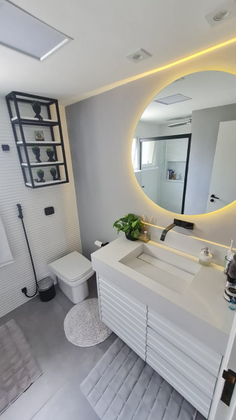 Apartamento à venda Vila Olímpia com 62m² e 2 quartos por R$ 975.000 - 4343197-banheiro1.jpeg