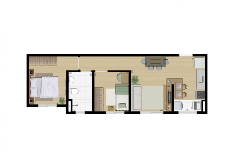 Apartamento à venda Cocaia com 44m² e 2 quartos por R$ 284.900 - 482346118-c59932a78b4f50da26ce1147cb1d40a8f0b67279-thumbnail.jpg