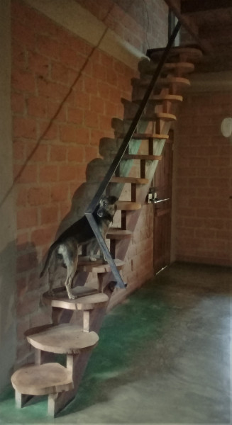 Sítio à venda Centro com 110m² e 2 quartos por R$ 700.000 - 370023118-escada-interna-2.jpg