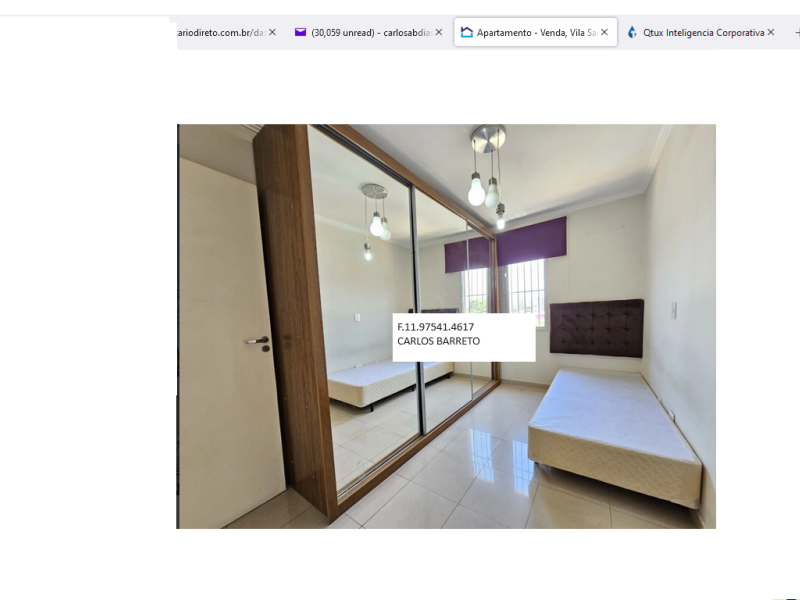 Apartamento à venda Jardim da Saúde com 72m² e 3 quartos por R$ 415.000 - quarto3.png