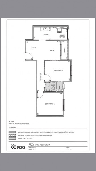 Apartamento à venda Pinheirinho com 48m² e 2 quartos por R$ 260.000 - 1161354843-img-20181017-wa0005.jpg