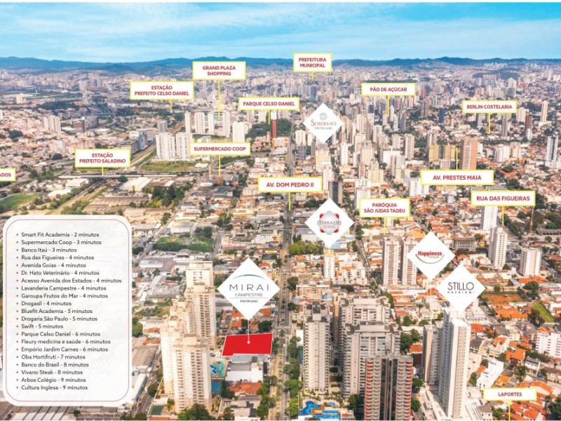 Apartamento à venda Campestre com 93m² e 3 quartos por R$ 1.040.000 - aerea-1024x666.jpg